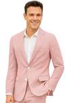 Coral Linen Beach Wedding Suit for Men