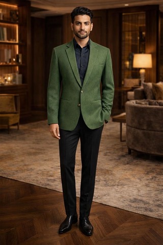 Blazer classique deux boutons homme
