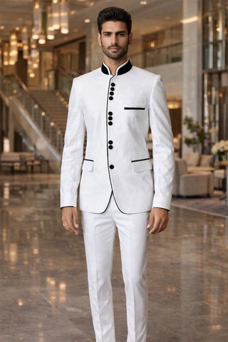 Traje Jodhpuri novio 10 botones