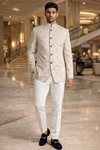 Jodhpuri Hochzeitsanzug fünf Knöpfe