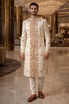 Sherwani mariage incroyable gris clair