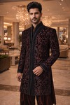 Tenue indo occidentale velours noir