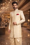 Sherwani ivoire 10 boutons témoin mariage