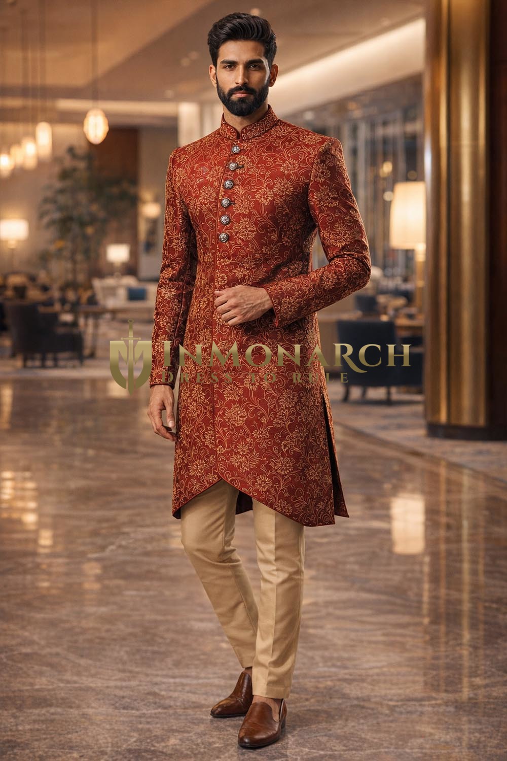 indo western engagement dress for groom Best Indowestern Outfits For Groom Engagement