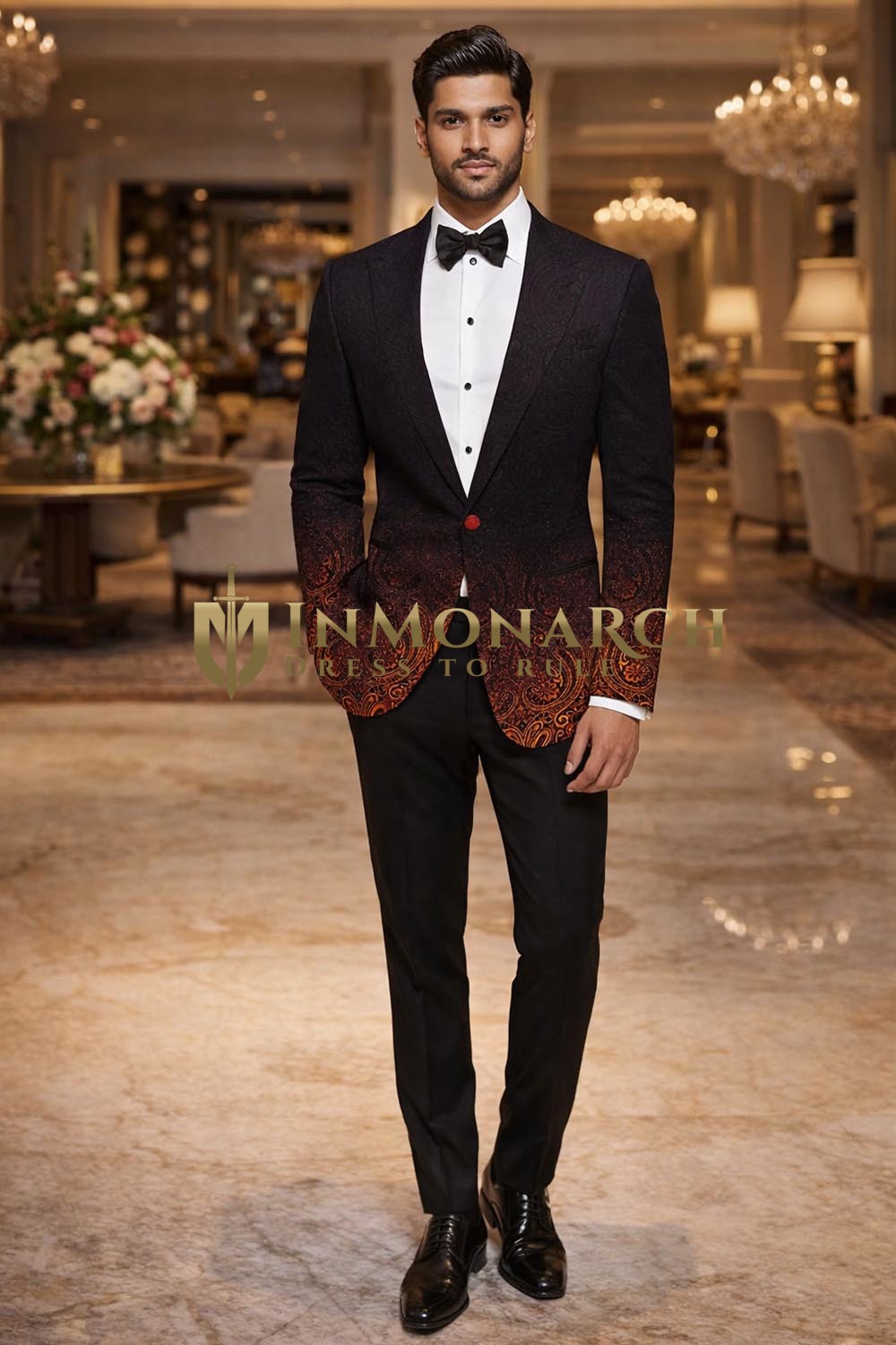 Blazer de soirée noir homme