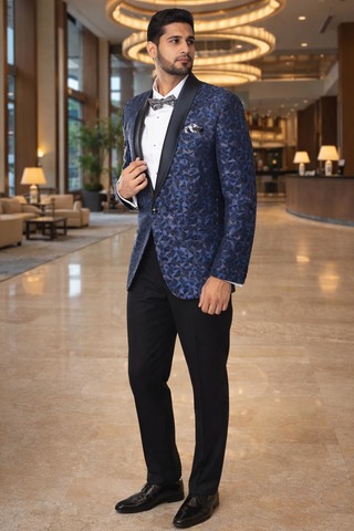  Acheter Blazer Tuxedo Bleu Marine Homme