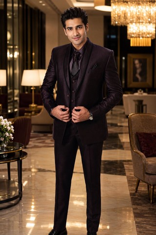 Traje esmoquin playa hombre 7 piezas