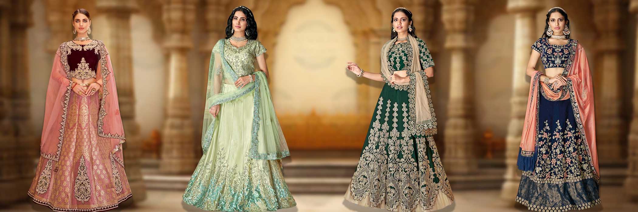 INDIAN BRIDAL LEHENGA FOR WOMEN