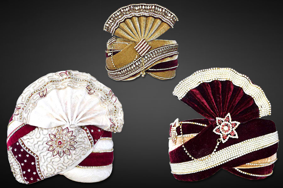 MENS INDIAN WEDDING TURBAN