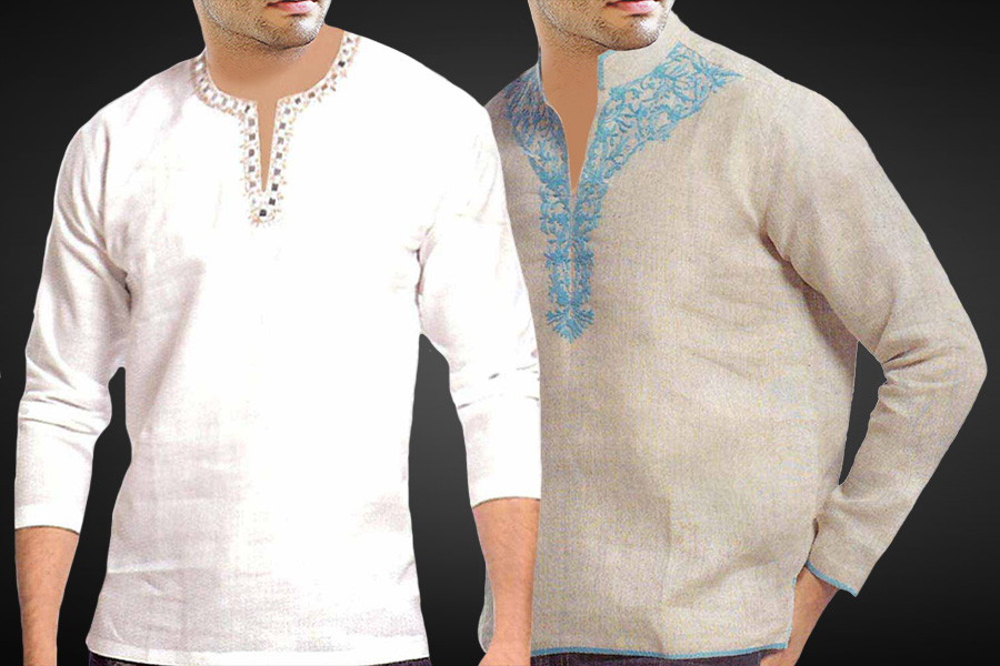 LINEN TUNICS FOR MEN